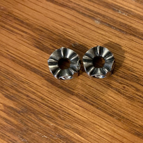 Kay Jewelers Charmed Memories Michael Anthony Two Sterling Silver Crystal Charms - Picture 3 of 12